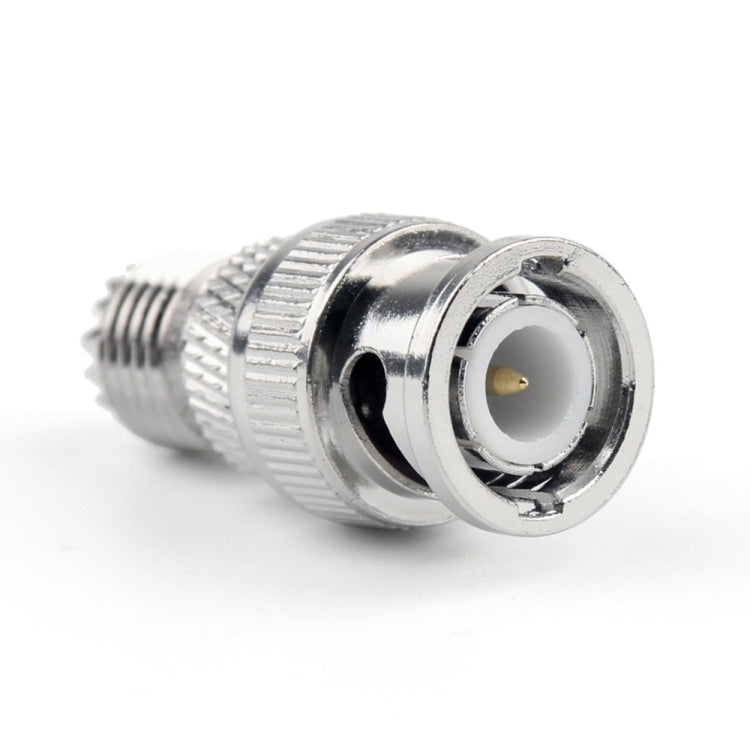 BNC Male + Mini UHF Female Connector RF Coaxial Adapter, Male + Mini UHF BNC Male + Mini UHF Female Connector RF Coaxial Adapter, Male + Mini UHF